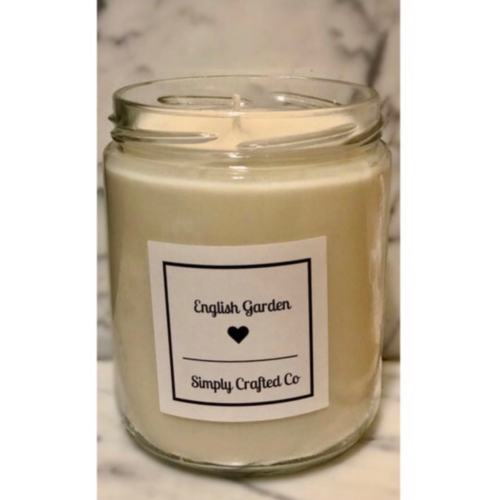 English Garden 8 oz Candle